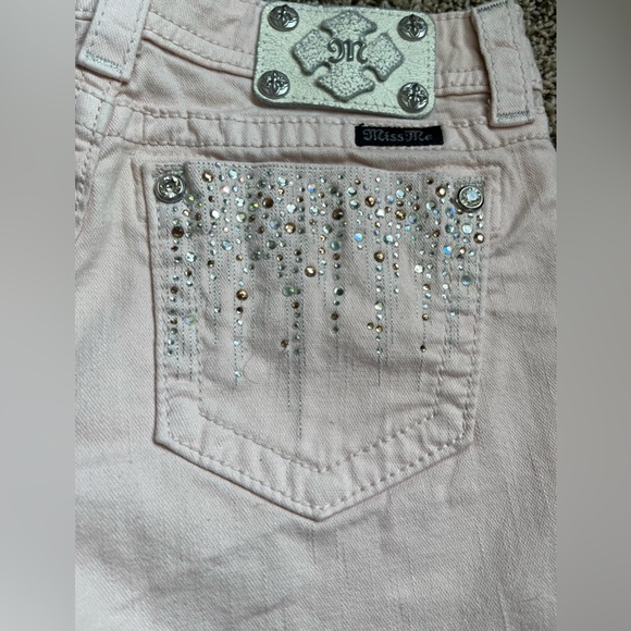 Light pink Miss Me jean shorts - Picture 6 of 6